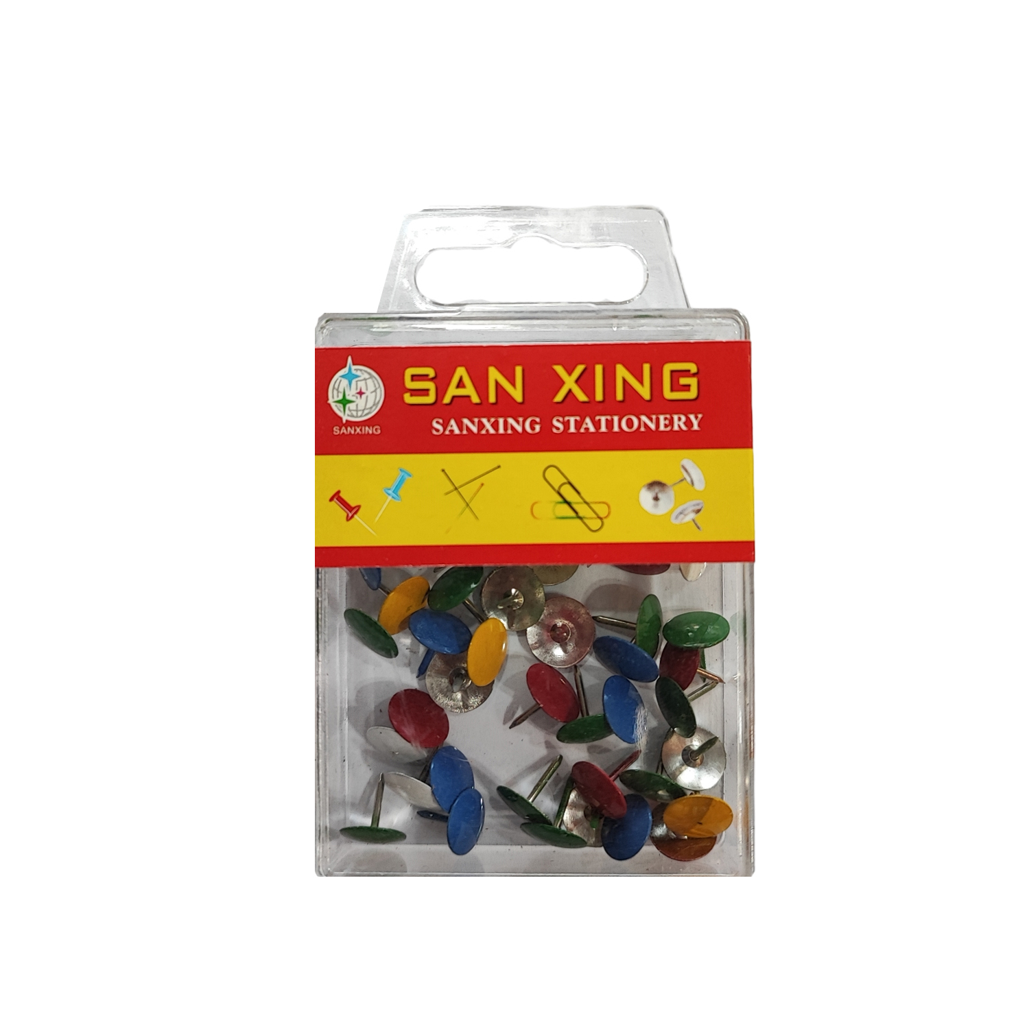 پونز سانکینگ مدل رنگی بسته 50 عددی