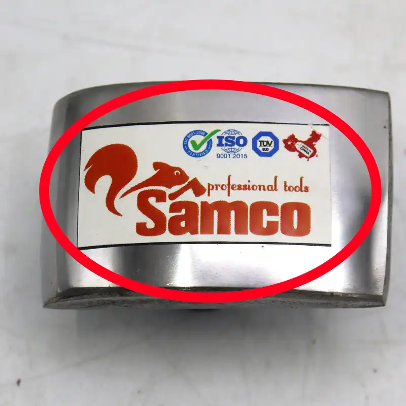 مشتی صافکاری سامکو مدل پایه دار طرح مستطیل کد YP-7.5x4.5x5.5CM