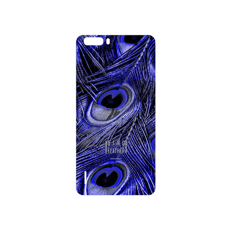 برچسب پوششی ماهوت مدل Purple Feather مناسب برای گوشی موبایل آنر 6 Plus