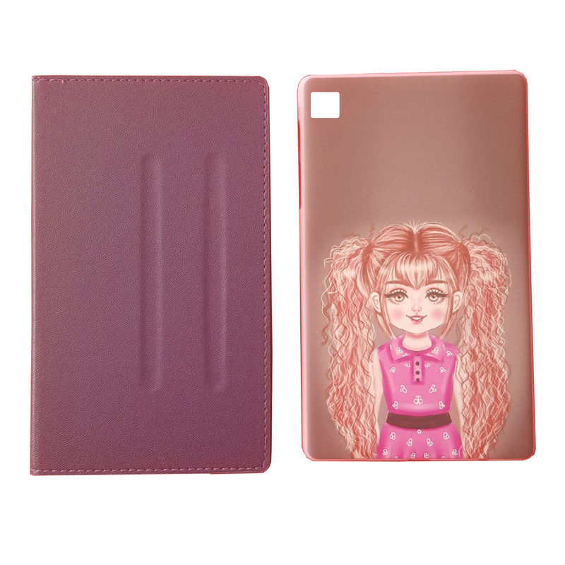 کیف کلاسوری مدل WQEE25 مناسب برای تبلت سامسونگ Galaxy Tab A7 Lite SM/T225 به همراه کاور