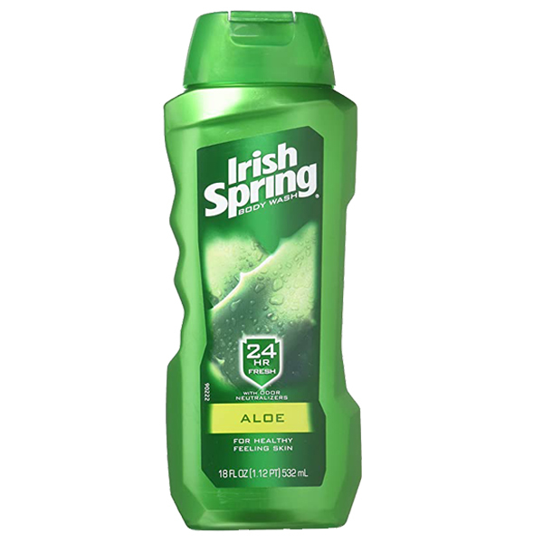 شامپو بدن آیریش اسپرینگ مدل Aloe حجم 532 میلی لیتر