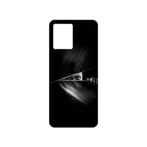 MAHOOT Black Portrait Cover Sticker for Oppo Reno 8 4G