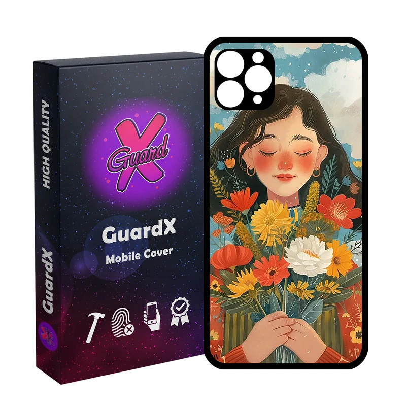 کاور گارد ایکس طرح دختر مدل Glass10776 مناسب برای گوشی موبایل اپل iPhone 11 Pro Max