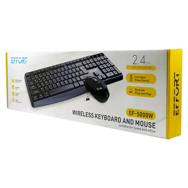 کیبورد و ماوس ایفورت مدل EF-5000W