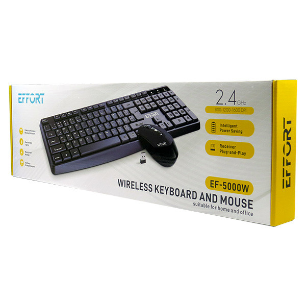 کیبورد و ماوس ایفورت مدل EF-5000W 1
