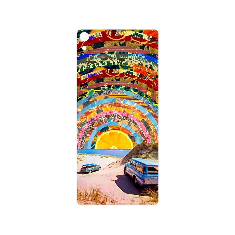 برچسب پوششی ماهوت مدل Collage of Orange Sky مناسب برای گوشی موبایل سونی Xperia XA Ultra