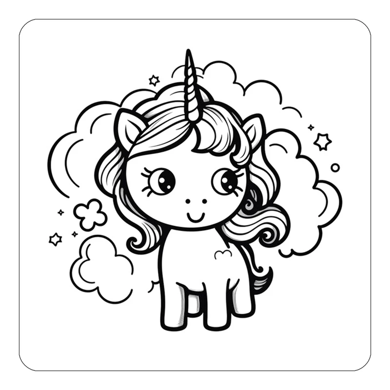 مگنت کاکتی طرح اسب تک شاخ و یونیکورن مدل mp29424