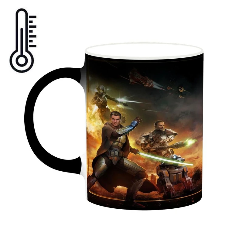 ماگ حرارتی کاکتی مدل بازی جنگ ستارگان Star Warsː Knights Of The Old Republic کد mgh30342
