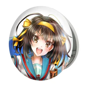 آینه جیبی خندالو طرح انیمه ناپدید شدن هاروهی سوزومیا مدل تاشو کد 24308 