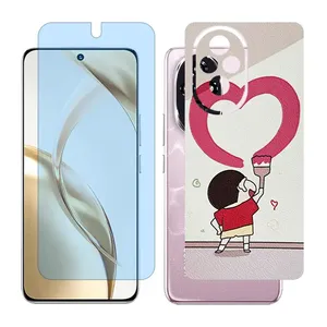 Glass Together model matte anti blue screen protector suitable for Honor 200 mobile phone with back cover sticker