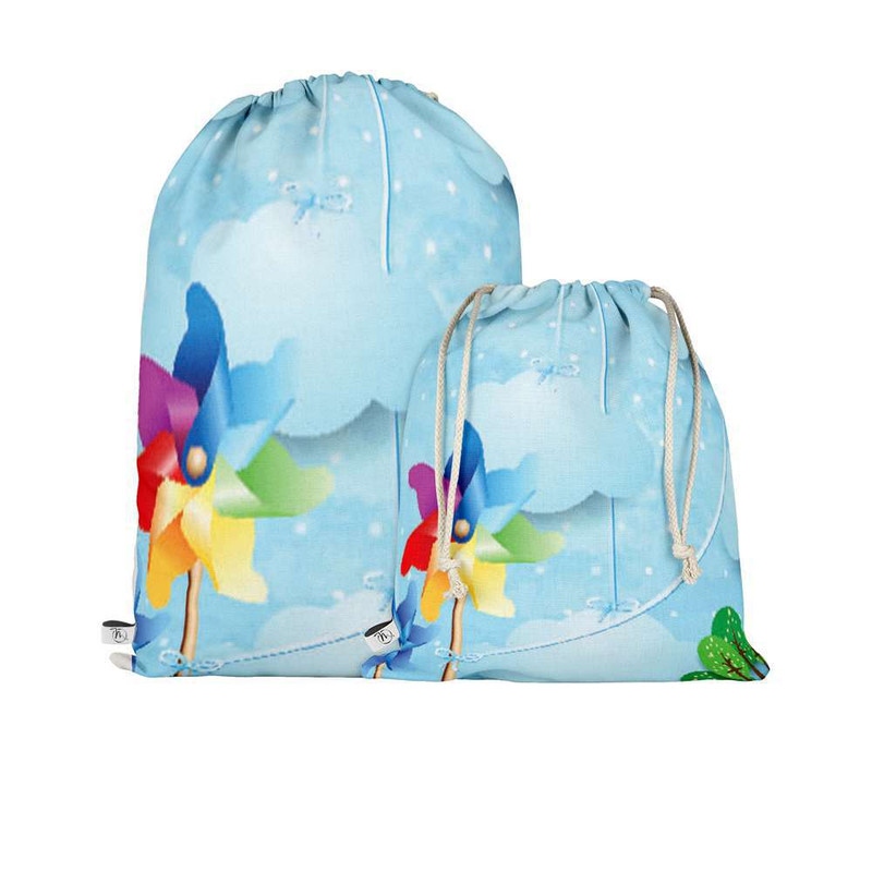 کوله پشتی ورزشی مدوپد مدل فرفره ها کد md00158 بسته 2 عددی