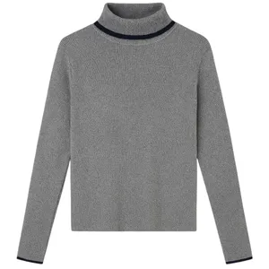 پلیور یقه ایستاده زنانه کد 2337