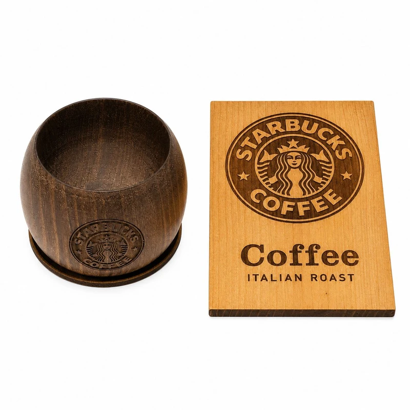 فنجان مدل coffee به همراه زیر لیوانی