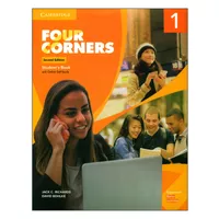 کتاب FOUR CORNERS 1 Students Book اثر JACK C RICHARDS and DAVID BOHLKE انتشارات دانشگاه کمبریج