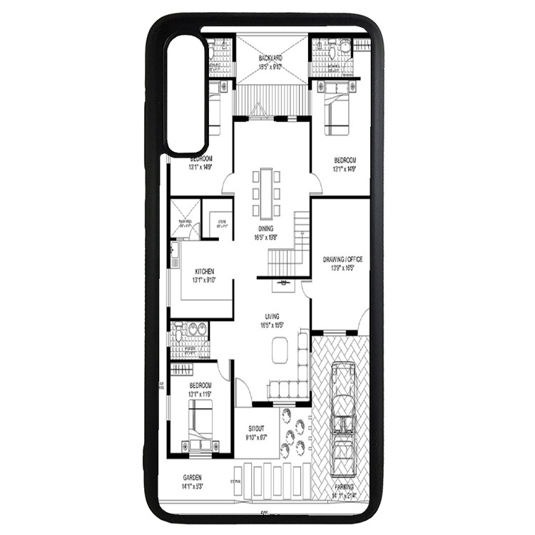 کاور طرح نقشه مناسب برای گوشی موبایل سامسونگ galaxy a70