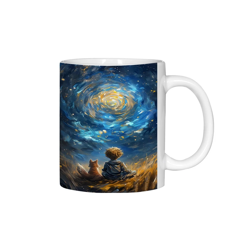 ماگ ژالینو طرح شازده کوچولو و روباه کد 001