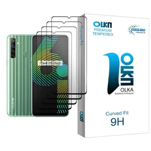 Cooling Olka Glass MIX004 Screen Protector For Realme 6i Pack Of 4