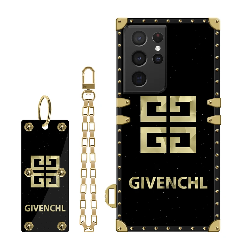 کاور مدل صندوقی مناسب برای گوشی موبایل سامسونگ Galaxy S21 ULTRA  به همراه بند آویز