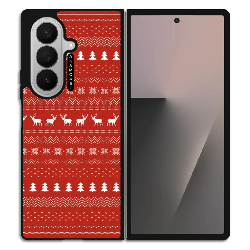 کاور آکام مدل AMC-WSGZFOLD7-CHRISTMAS-14 مناسب برای گوشی موبایل سامسونگ Galaxy Z Fold 7