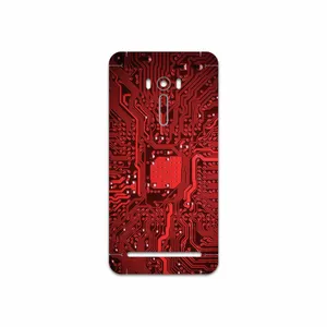 MAHOOT Red Printed Circuit Board Cover Sticker for ASUS ZenFone Selfie