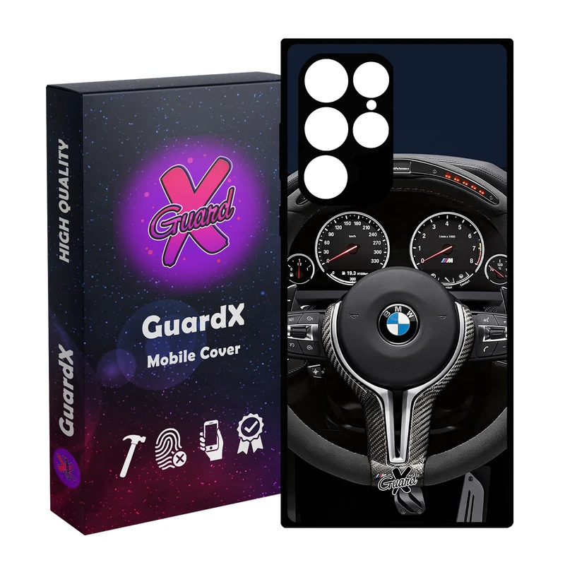 کاور گارد ایکس طرح BMW مدل Glass10345 مناسب برای گوشی موبایل سامسونگ Galaxy S23 Ultra