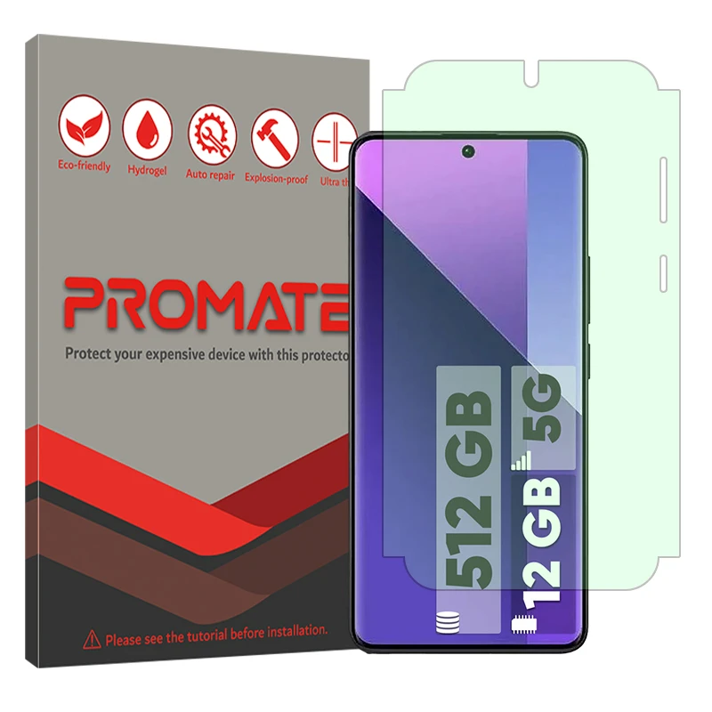 محافظ صفحه نمایش گرین لایت پرومیت مدل Eye Care مناسب برای گوشی موبایل شیائومی Redmi Note 13 Pro Plus  