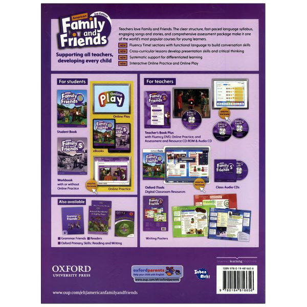 کتاب American Family and Friends 5 اثر Naomi Simmons انتشارات زبان مهر کتاب American Family and Friends 5 اثر Naomi Simmons انتشارات زبان مهر