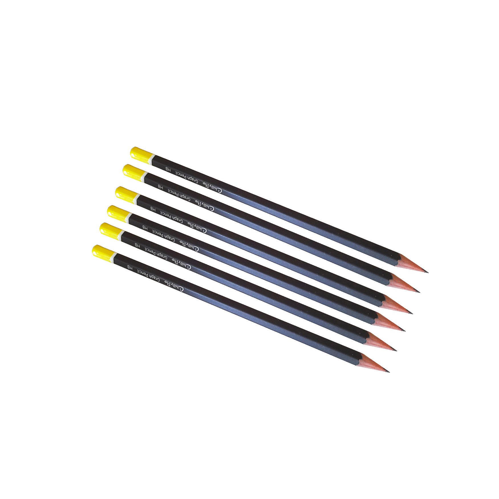 مداد مشکی چیلی پاپ کد 05 مجموعه 6 عددی