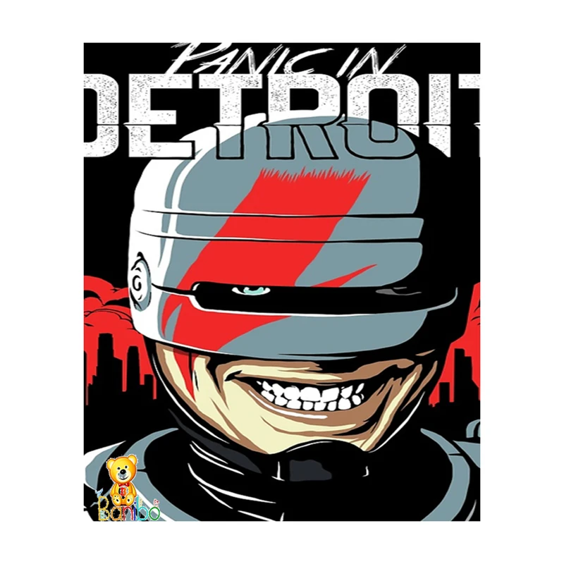 تابلو شاسی بانیبو طرح مرد نقاب دار کد 245