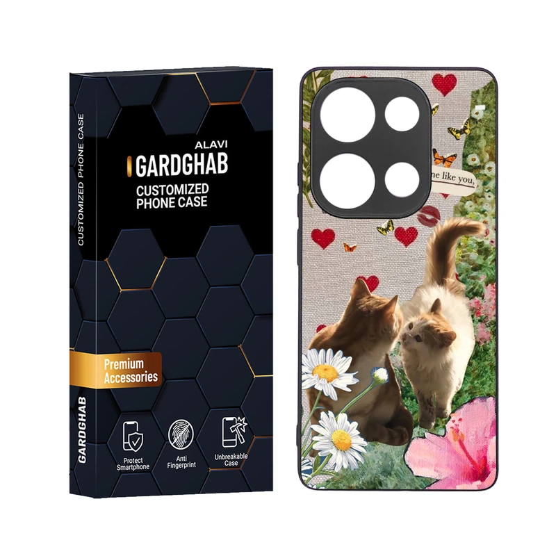 کاور گارد قاب علوی مدل دور ژله ای مناسب برای گوشی موبایل شیائومی Redmi Note 13 Pro 4G