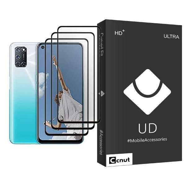 محافظ صفحه نمایش کوکونات مدل UDB Ultra MIX003 مناسب برای گوشی موبایل اوپو A52 بسته سه عددی