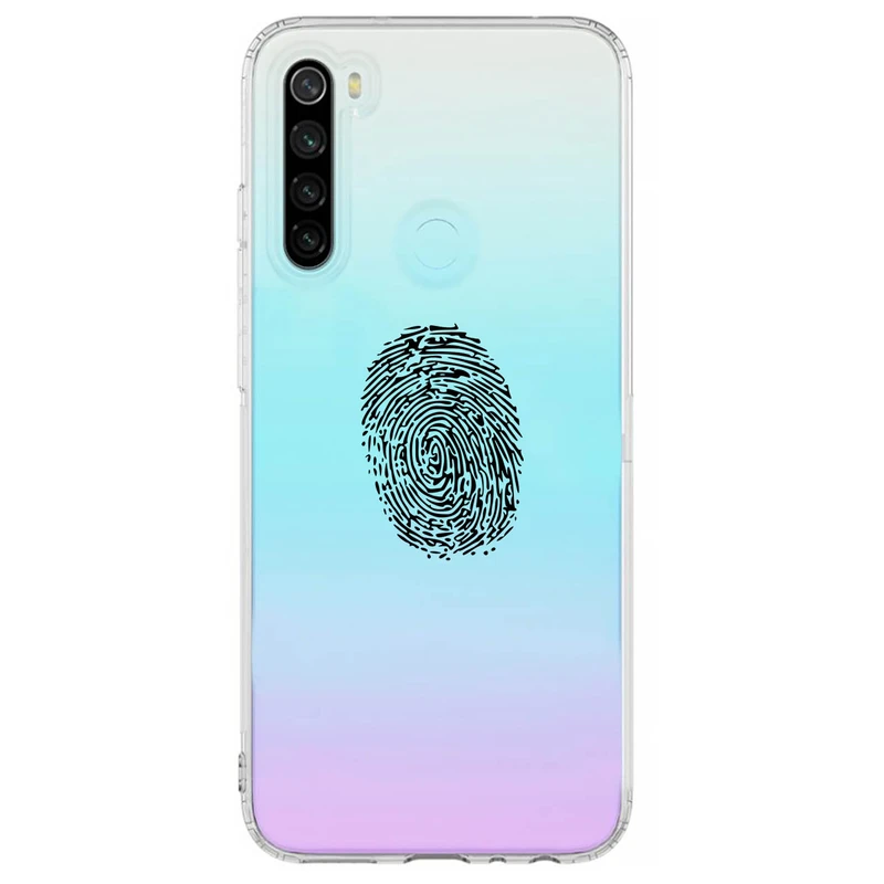 کاور مگافون طرح اثر انگشت مدل C62-B مناسب برای گوشی موبایل شیائومی Redmi Note 8
