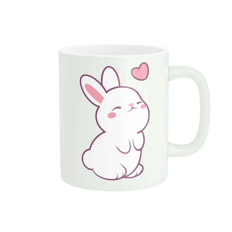 ماگ پاد آفرین طرح خرگوشی کد 1768