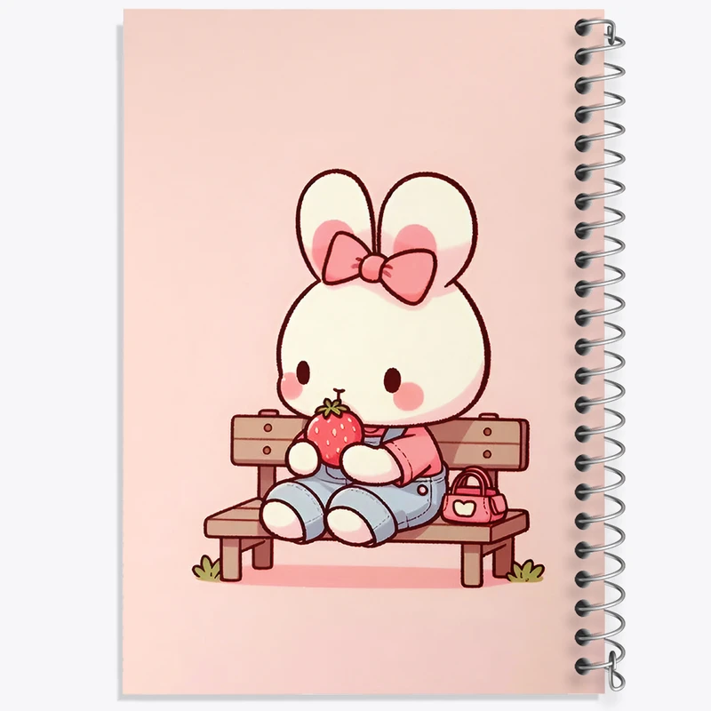 دفتر لیست خرید 50 برگ خندالو طرح خرگوش کیوت کد N4785