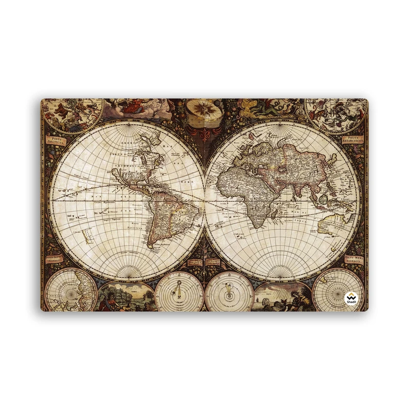 ماوس پد مخصوص بازی شادیت مدل نقشه کد43 سایز 37*24 سانتی متر