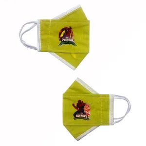ماسک پارچه‌ای بچگانه مدل سه بعدی کد 890091  مجموعه 2 عددی