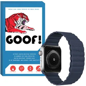 بند گوف مدل Leather Loop Strap مناسب برای اپل واچ 38/40/41 میلیمتری