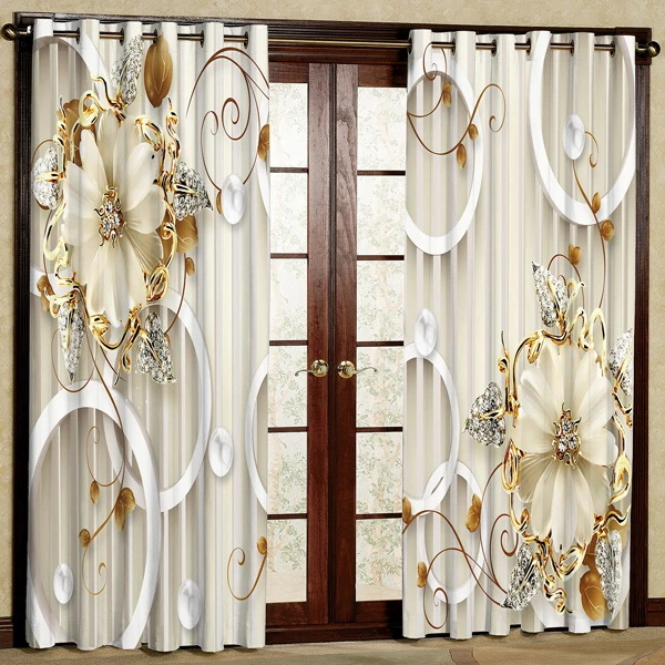 پرده مدل چاپی هازان پانچی کد486 سایز 200x140 سانتی متر