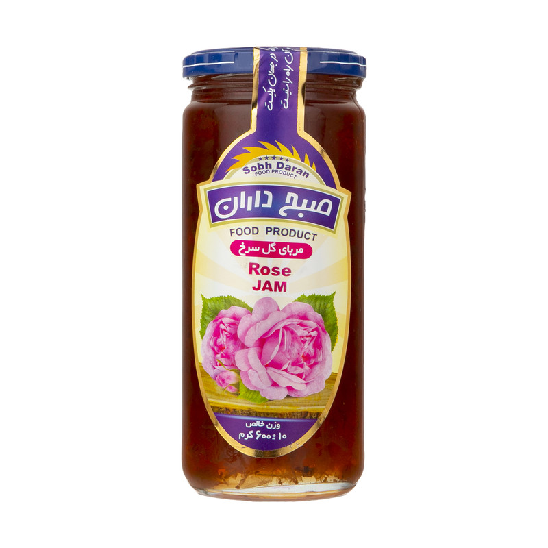 مربا گل سرخ صبح داران - 600 گرم