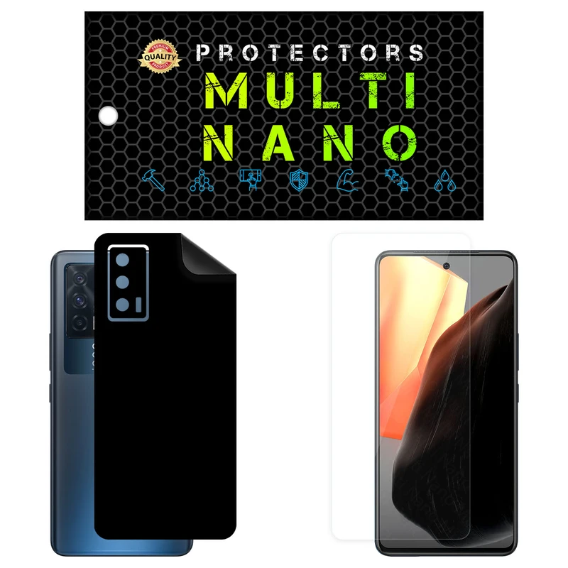 محافظ صفحه نمایش مولتی نانو مدل X-SFM مناسب برای گوشی موبایل ویوو iQOO 7 India به همراه برچسب پوششی