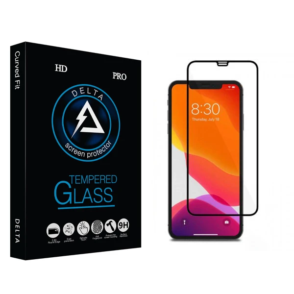 محافظ صفحه نمایش سرامیکی دلتا مدل Fit مناسب برای گوشی موبایل اپل iPhone11 Pro