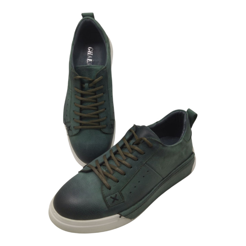 کفش روزمره زنانه چرم قائم مدل Z106