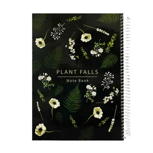 دفتر مشق 100 برگ پاپکو طرح PLANT FALLS کد PN-6170