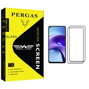 Waily Nice Pergas Glass Screen Protector For Xiaomi Redmi Note 9T Pack Of 2