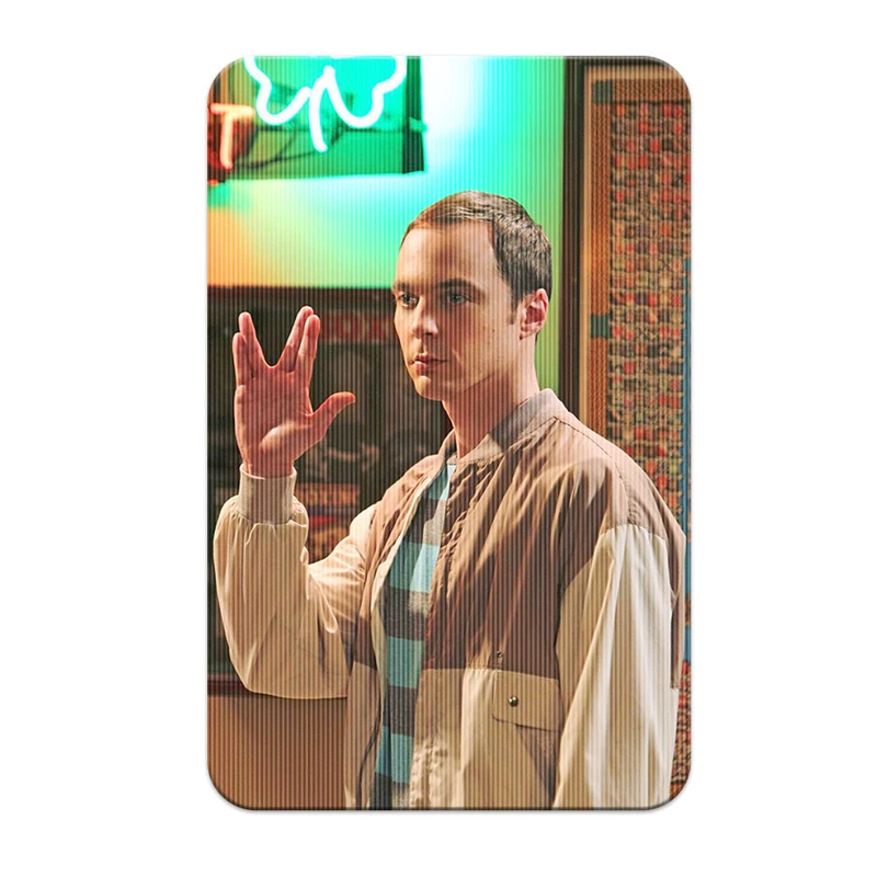 استیکر کارت پرمانه طرح big bang theory کد pm3d.628