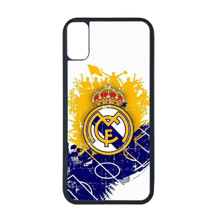 کاور طرح تیم فوتبال رئال مادرید مناسب برای گوشی موبایل اپل iphone xs max