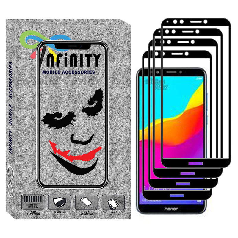 محافظ صفحه نمایش اینفینیتی مدل Inf-04 مناسب برای گوشی موبایل آنر 7C بسته چهار عددی