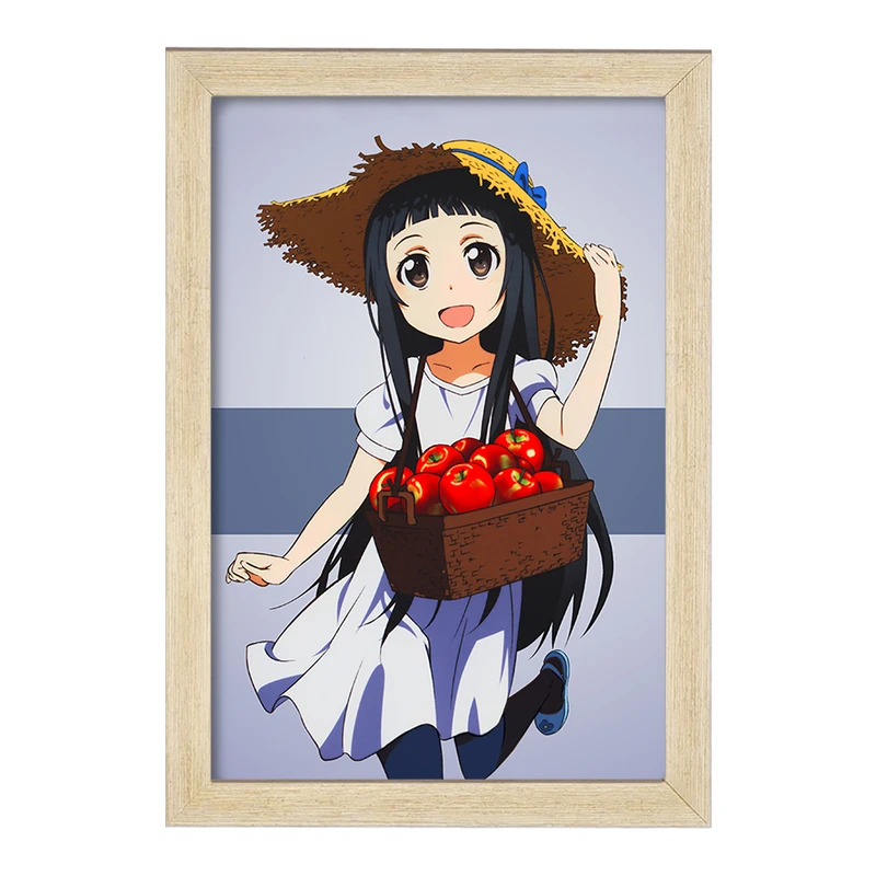 تابلو خندالو مدل یو انیمه دختر  کد 12134