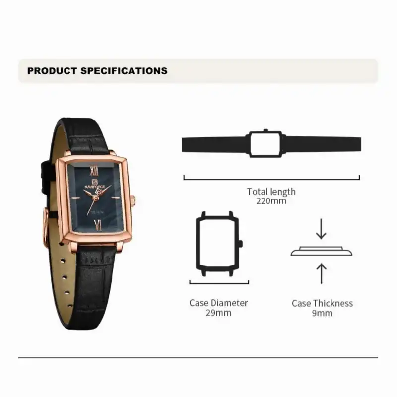 ساعت مچی عقربه ای زنانه نیوی فورس مدل NF5039