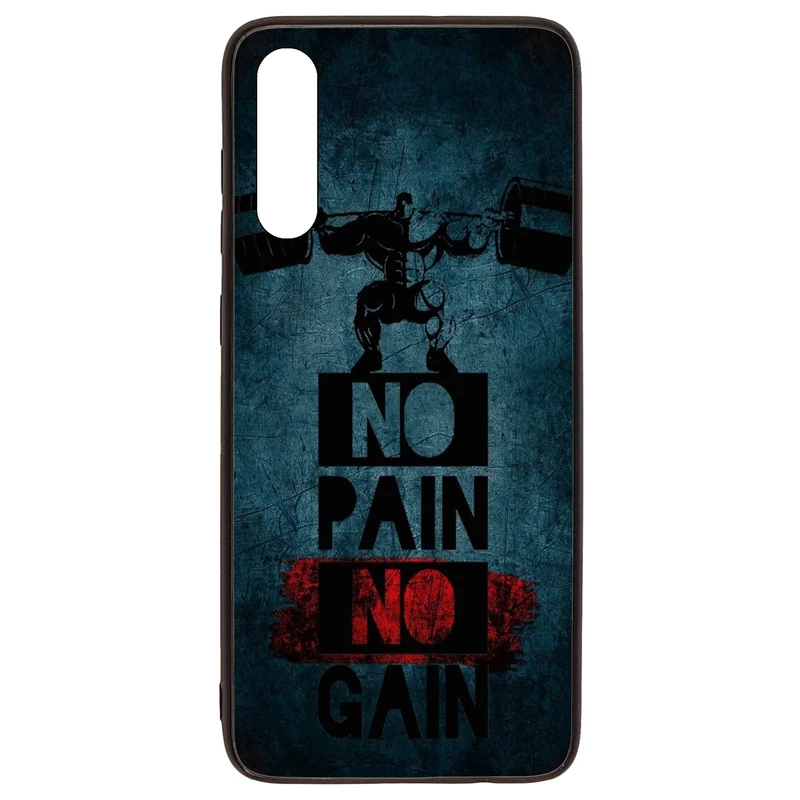 کاور قاب گارد گوشی طرح NO PAIN NO GAIN کد TPU-109 مناسب برای گوشی موبایل سامسونگ Galaxy A70 / A70s